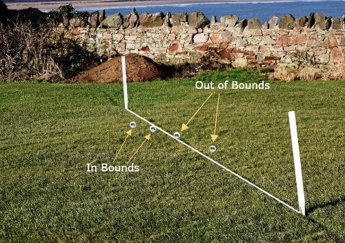 white stakes golf penalty rule example