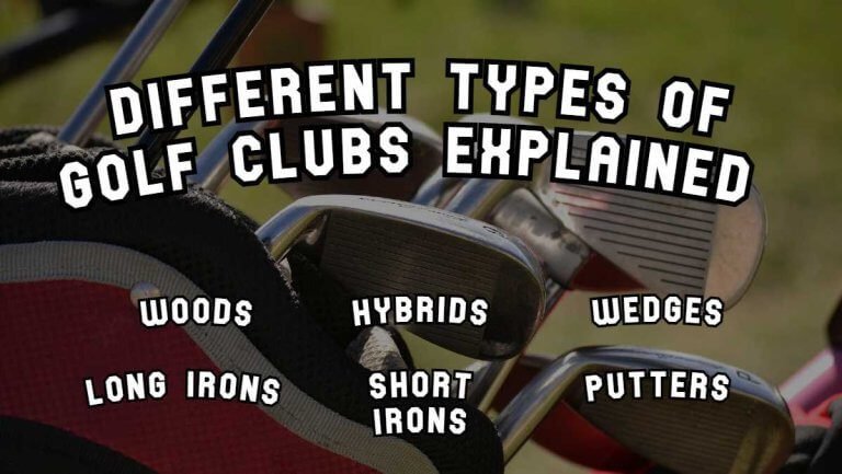 different types of golf clubs