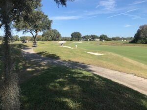 show one of the golf holes in tampa fl