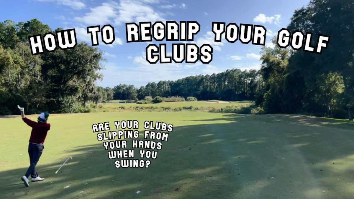 How to regrip your golf clubs Long Bombs Golf