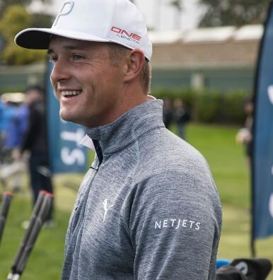 How do pro golfers travel netjet with bryson dechambeau