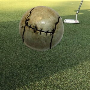 the feathery golf ball during the 1700s