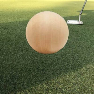 wooden golf ball example