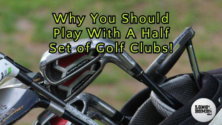 half set of golf clubs featured image