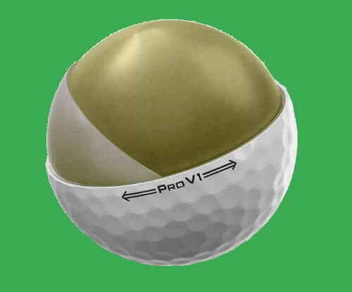 ProV1 3-Piece Golf Ball Example