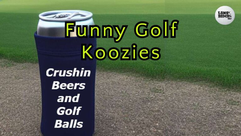 funny golf koozies feature image