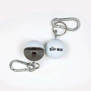 beer wedge golf bottle opener