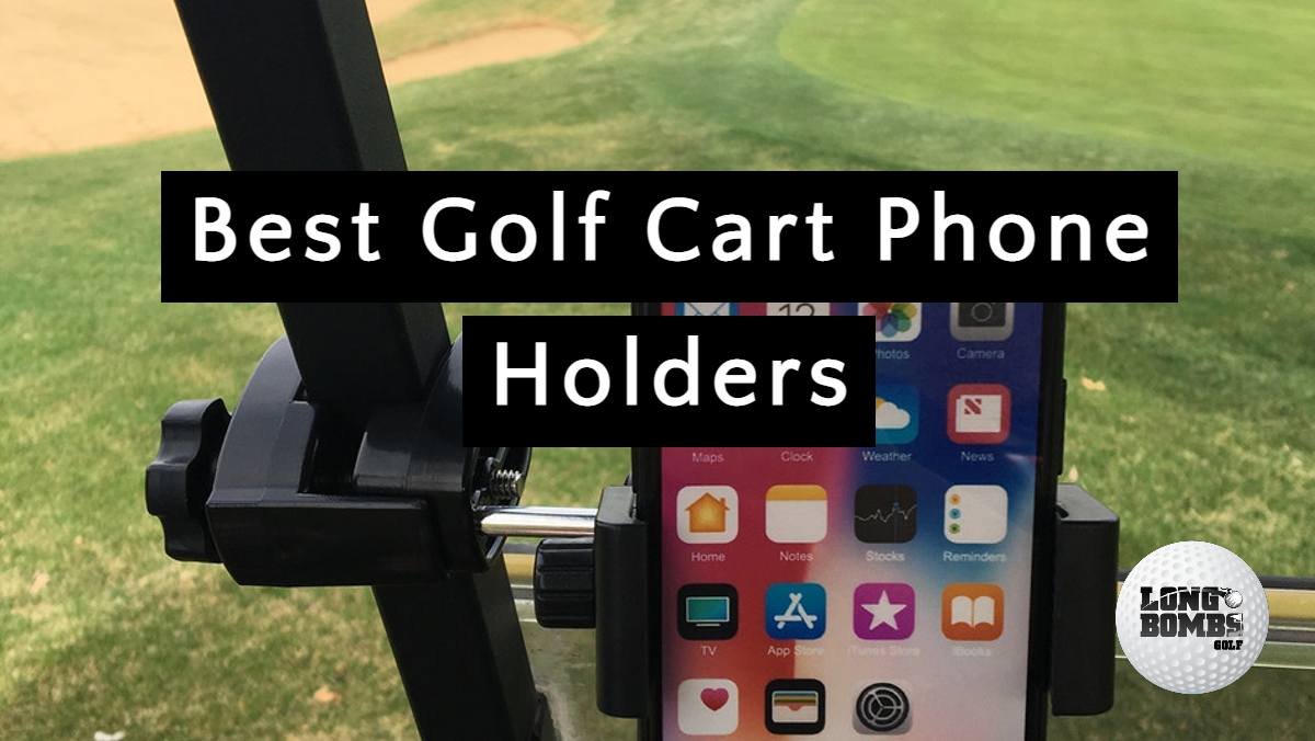 Golf Cart Phone Holder Durable Phone Mounts for Golf Carts or