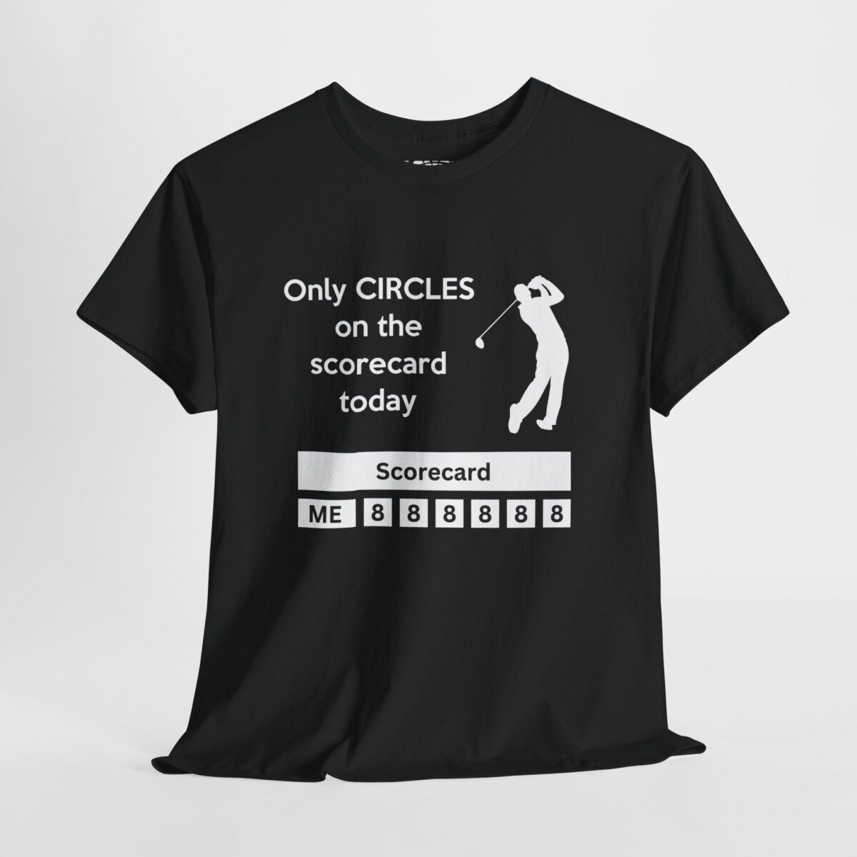 "Only CIRCLES" Funny T-Shirt - Image 4