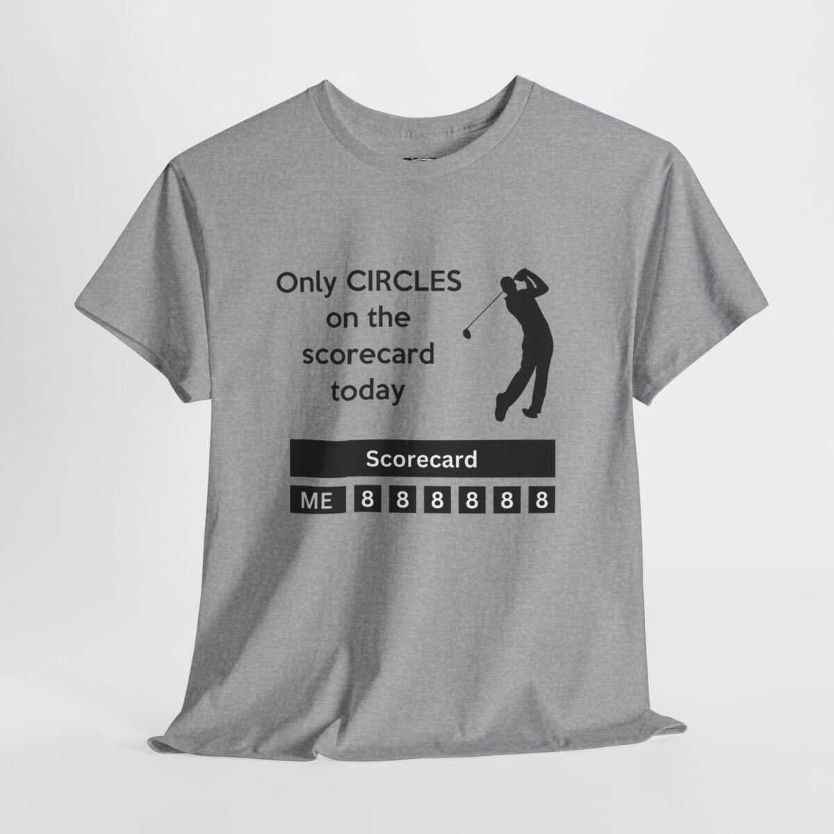 "Only CIRCLES" Funny T-Shirt - Image 3