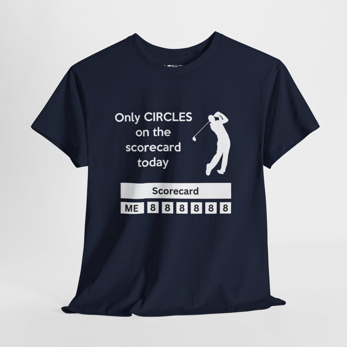 "Only CIRCLES" Funny T-Shirt - Image 2