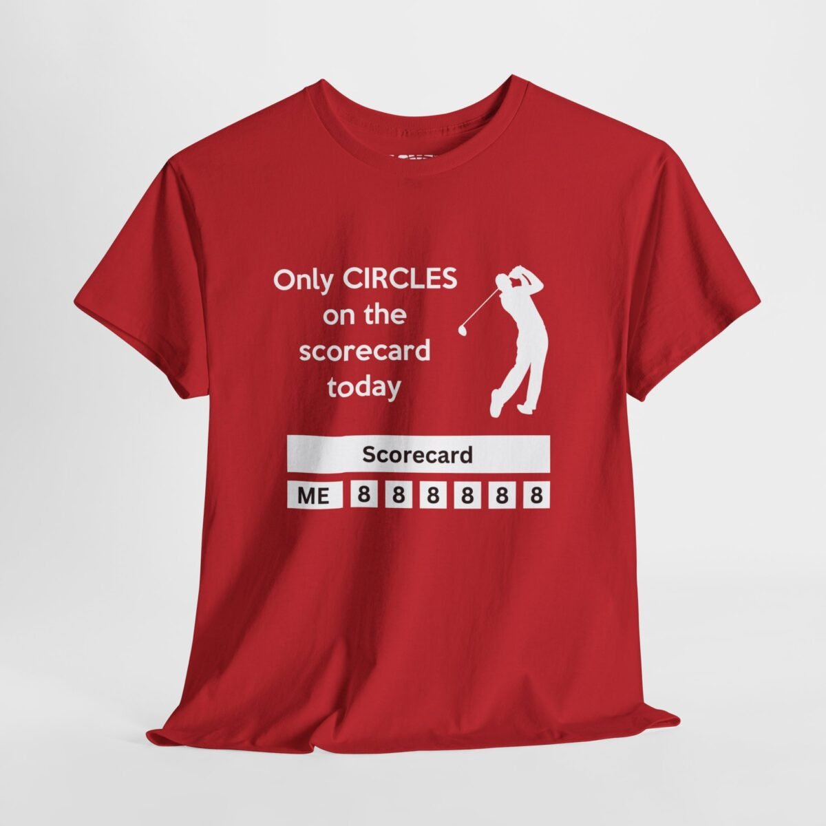 "Only CIRCLES" Funny T-Shirt - Image 5