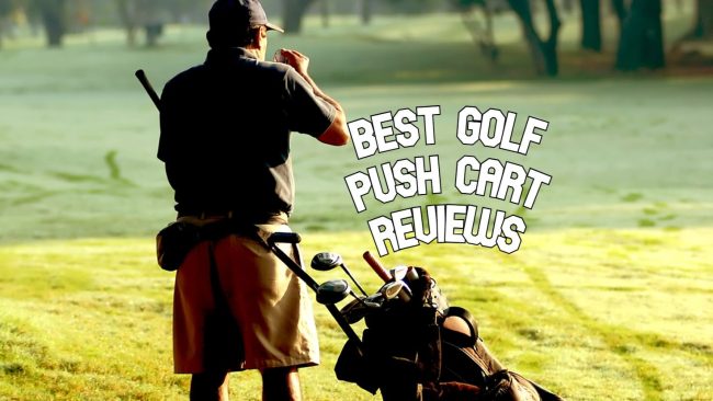 Best Golf Push Cart Feature Image