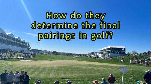 determine the final pairings in golf feature image