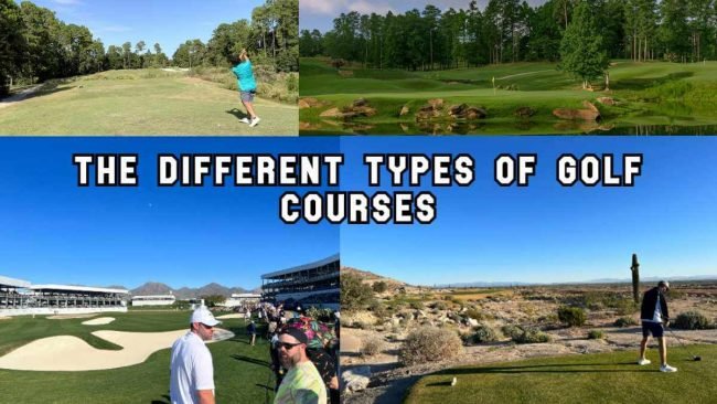 The different types of golf courses featured image